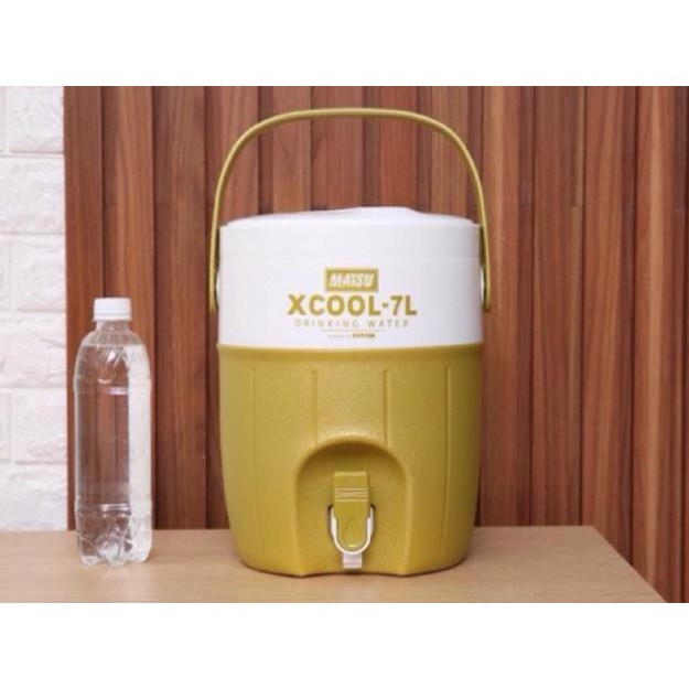 BÌNH ĐÁ GIỮ NHIỆT CÓ VÒI MATSU XCOOL DUY TÂN 7 lít