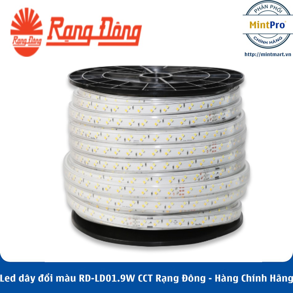 Led dây đổi màu RD-LD01.9W CCT Rạng Đông - Hàng Chính Hãng