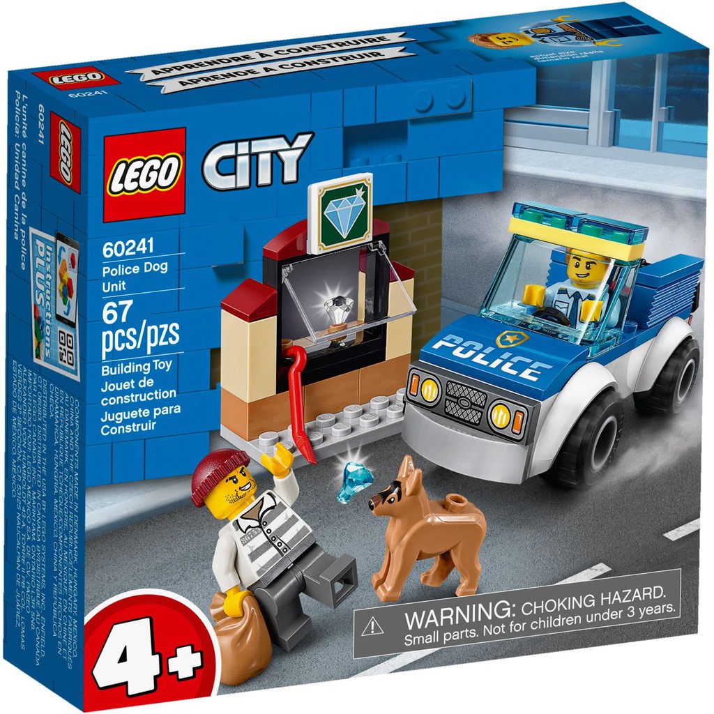 LEGO 60241 City - Biệt Đội Cảnh Khuyển