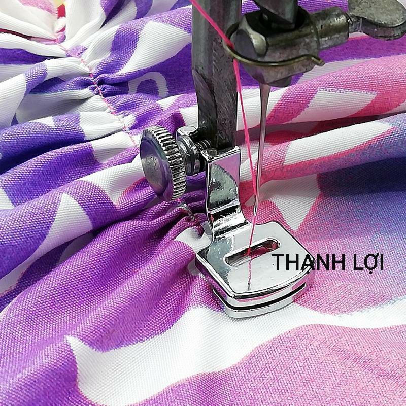 Chân Vịt Nhún Bèo Máy May Gia Đình (1 Lớp Nhún + 1 Lớp Thẳng)