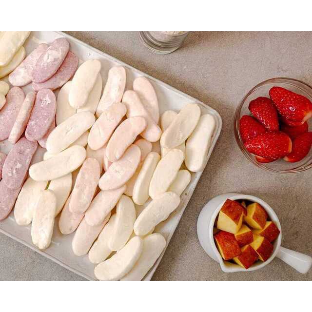 Bánh gạo hoa quả ăn dặm hữu cơ Mom’s Choice cho bé từ 6m+