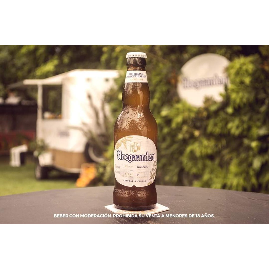 Bia Hoegaarden 4,9 % - Liên doanh Bỉ - Chai 330ml/ thùng 24 chai