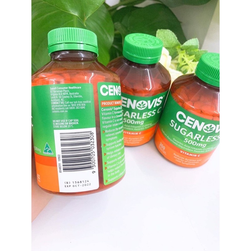 Viên nhai VITAMIN C - Cenovis Vitamin C 500mg 300 viên | BigBuy360 - bigbuy360.vn