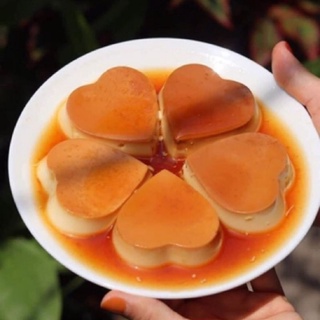 combo 10 hủ bánh plan tim có nắp
