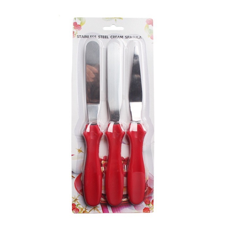 Bộ 3 dao chà láng mini màu ngẫu nhiên