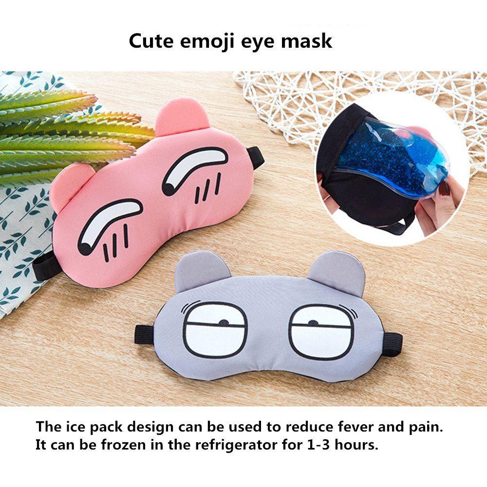 Okdeals Miếng Che Mắt Nén Lạnh Bảo Vệ Mắt Vui Nhộn