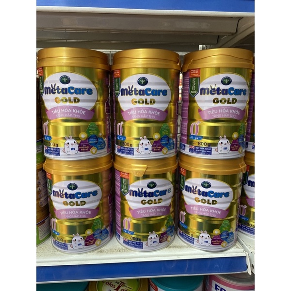 Sữa Metacare Gold 0+ (800g)