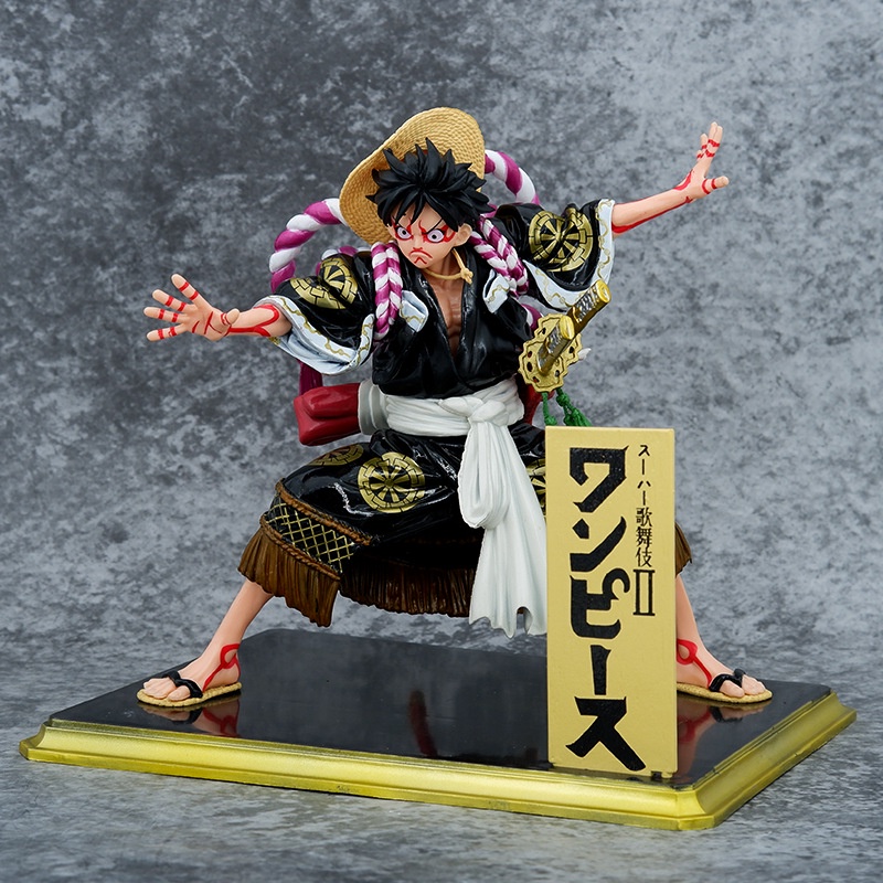 Mô hình Luffy Kimono chính hãng CLOUD STORE cao 20cm nặng 0.8kg, figure one piece, mô hình one piece anime đảo hải tặc