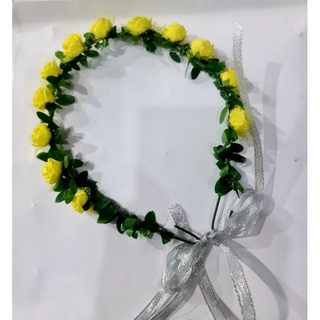 Vòng hoa đội đầu chụp kỷ yếu