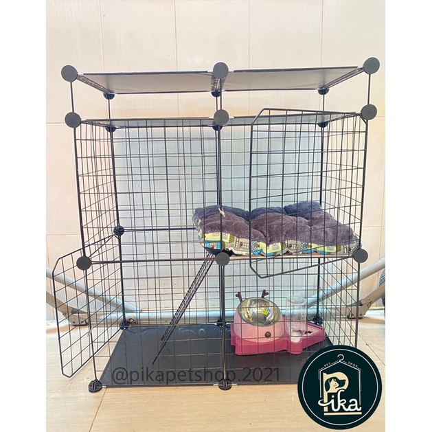 Lưới sắt ghép chuồng thú cưng , trang trí decor không gian phòng - Pika Petshop