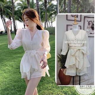 Ảnh thật minstore bigsize set voan set458