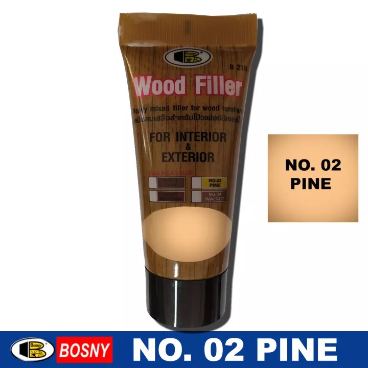 Bột trét gỗ wood filler Bosny – Nhập khẩu Thái Lan