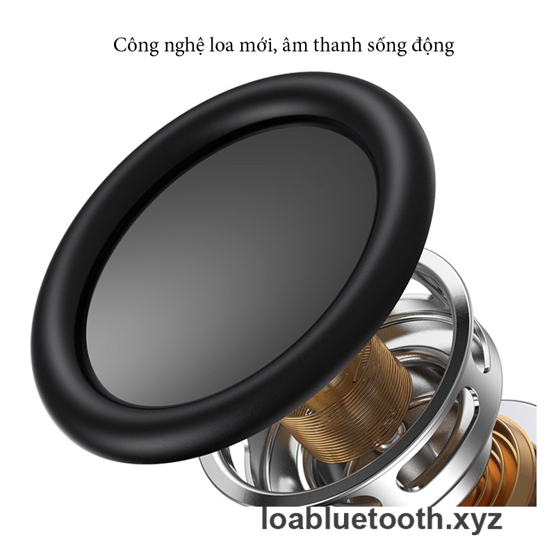 Loa bluetooth mini JM03 chính hãng giá rẻ, màn hình gương, led hiển thị giờ kèm đồng hồ báo thức, pin 8 giờ