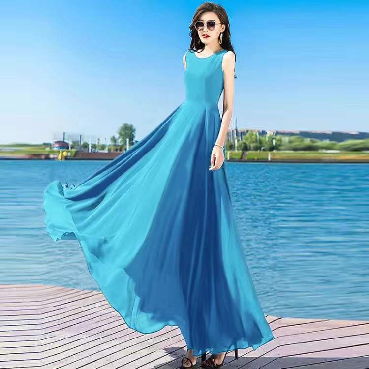 Đầm Dài Hai Mảnh Dáng Ôm Thời Trang Dành Cho Nữ