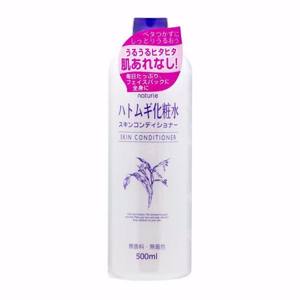 Nước hoa hồng ý dĩ Naturie Hatomugi Skin Conditioner Nhật 500 ml