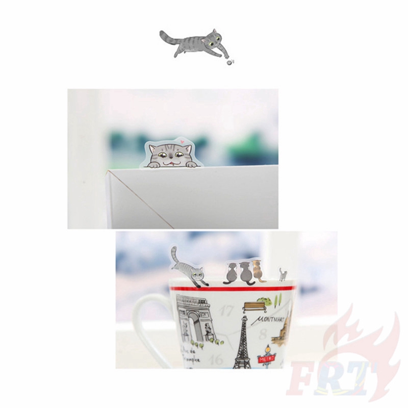 Set 6 tờ sticker dán trang trí sổ tay thời trang DIY