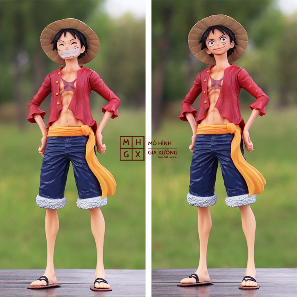 Mô hình One Piece Luffy Grandista 3 mặt siêu đẹp cao 27cm , figure mô hình one piece , mô hình giá xưởng