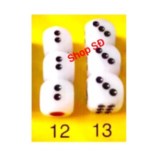Xí ngầu nghệ hoa - combo 6 viên
