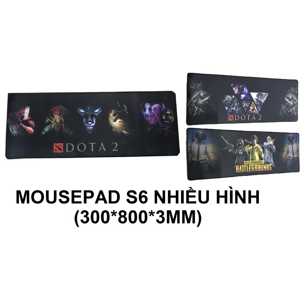 Lót chuột siêu lớn siêu đẹp hình game Size 30cmx80cmx3mm