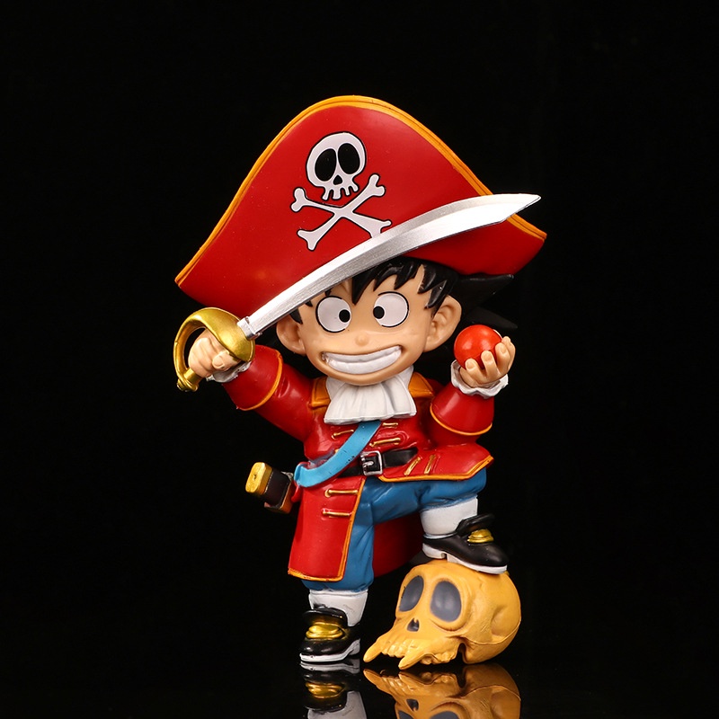 Mô hình Dragon Ball nhân vật SonGoKu cướp biển 16cm 7 Viên Ngọc Rồng - 0IX0