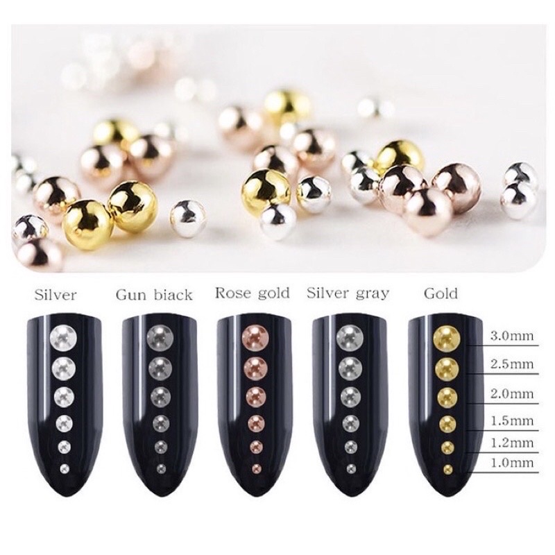 Bi nail-bi vàng đính móng-phụ kiện nail