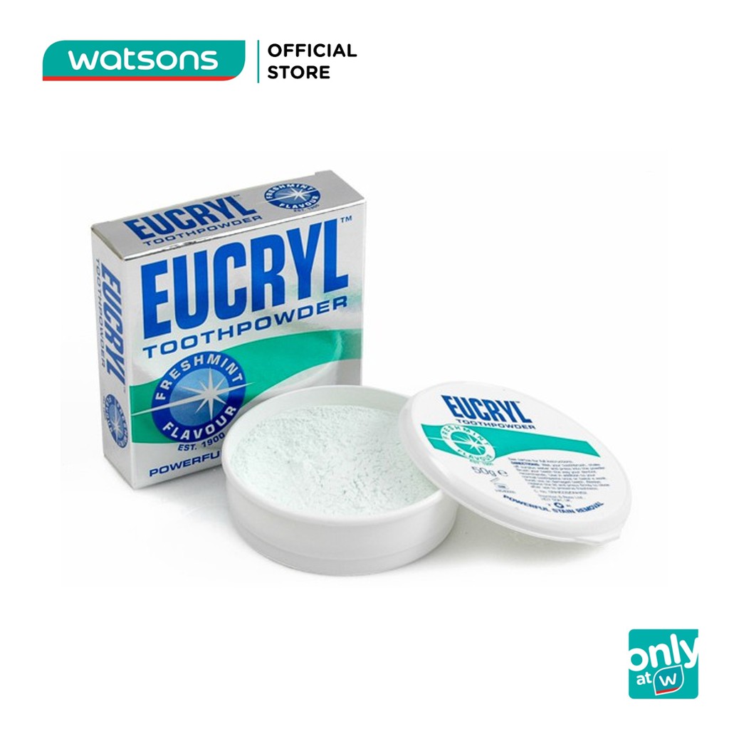 Bột Đánh Răng Tẩy Trắng Eucryl Toothpowder 50g #2