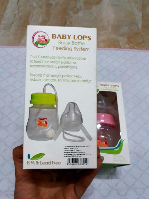 Bình sữa rảnh tay Baby lops