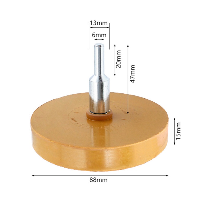 Bánh Xe Cao Su 88mm Tẩy Xóa Vết Lõm Xe Hơi Tốc Độ Cao