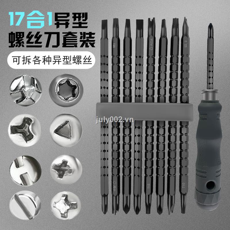 Bộ Tua Vít Phillips Torx Hình Tam Giác Bằng Hợp Kim Thép Có Nam Châm Mạnh Đa Năng