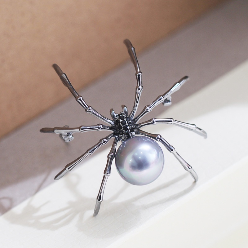 Ghim Cài Áo Hình Côn Trùng Đính Ngọc Trai Giả Thời Trang