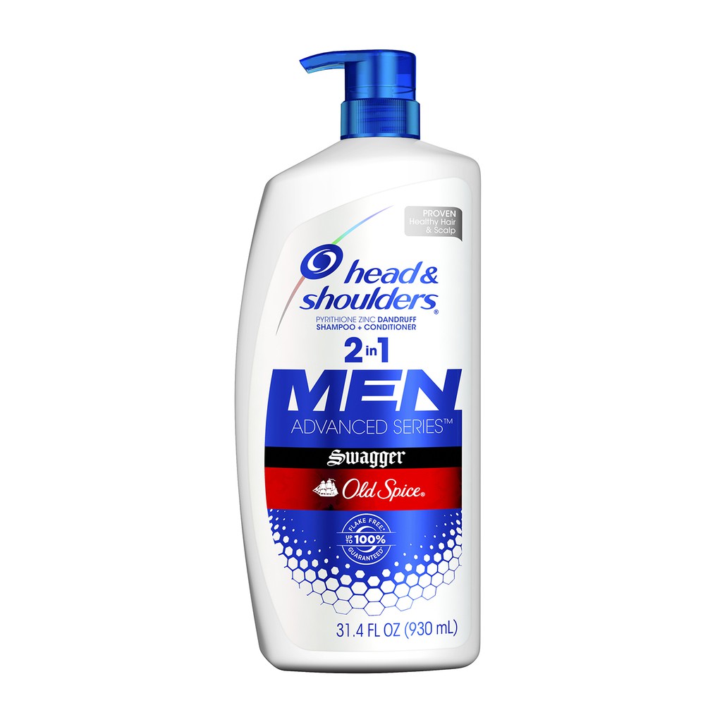 Dầu gội xả loại bỏ gàu 2in1 cho nam Head & Shoulders Men Swagger Old Spice