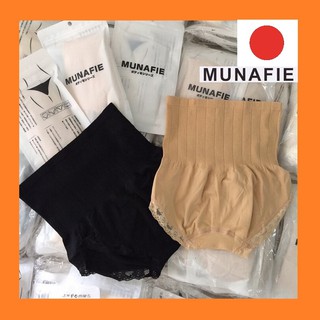 Quần gen nịt bụng MUNAFIE Nhật Bản viền ren - quần lót định hình eo thon