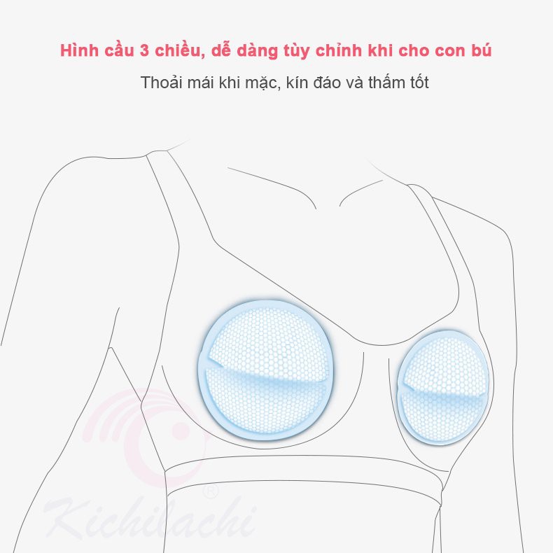 Hộp 30 - Hộp 100 Miếng Lót Thấm Sữa MamiCare