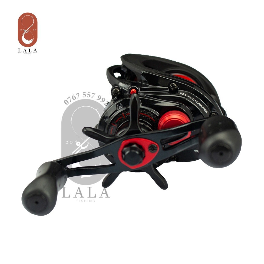 Máy câu ngang Abu Garcia BLACK MAX 4 L (trái)