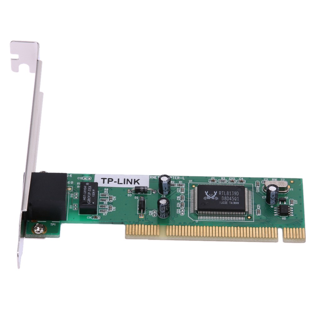 Card mạng lan PCI Realtek RTL8139D 10/100M 10/100Mbps RJ45 Ethernet