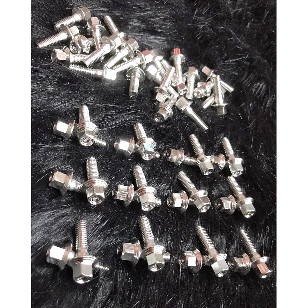 Ốc SỌC THÁI Đầu Trụ 6Li 8Li 10Li Chiều Dài Đủ Size Inox 304