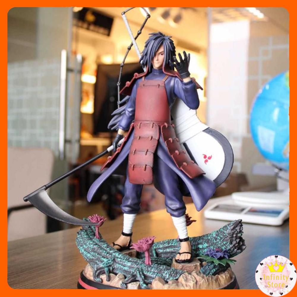 MÔ HÌNH UCHIHA MADARA RESIN BATTLE 30CM INFINY DECOR