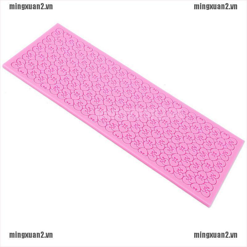 MINTN Lace Silicone Mold Mould Sugar Craft Fondant Mat Cake Decorating Baking Tool