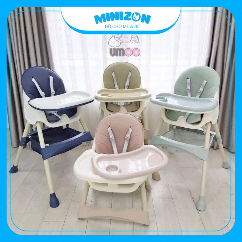 Ghế Ăn Dặm Không Bánh Xe UMOO UM-0569 Chính Hãng