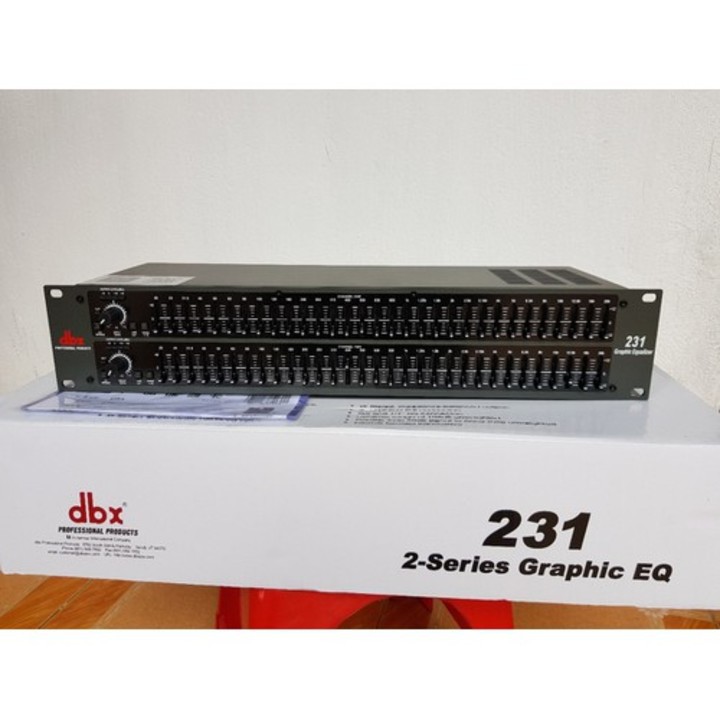 LỌC XÌ DBX 231 CAO CẤP + TẶNG KÈM DÂY CANON LOẠI 1