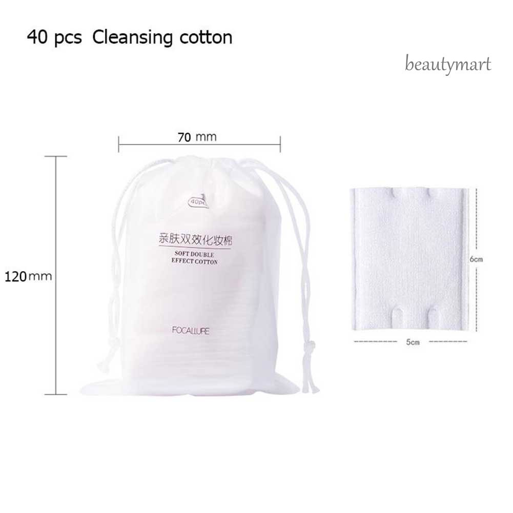 [Hàng mới về] Túi 40 bông tẩy trang FOCALLURE sử dụng một lần