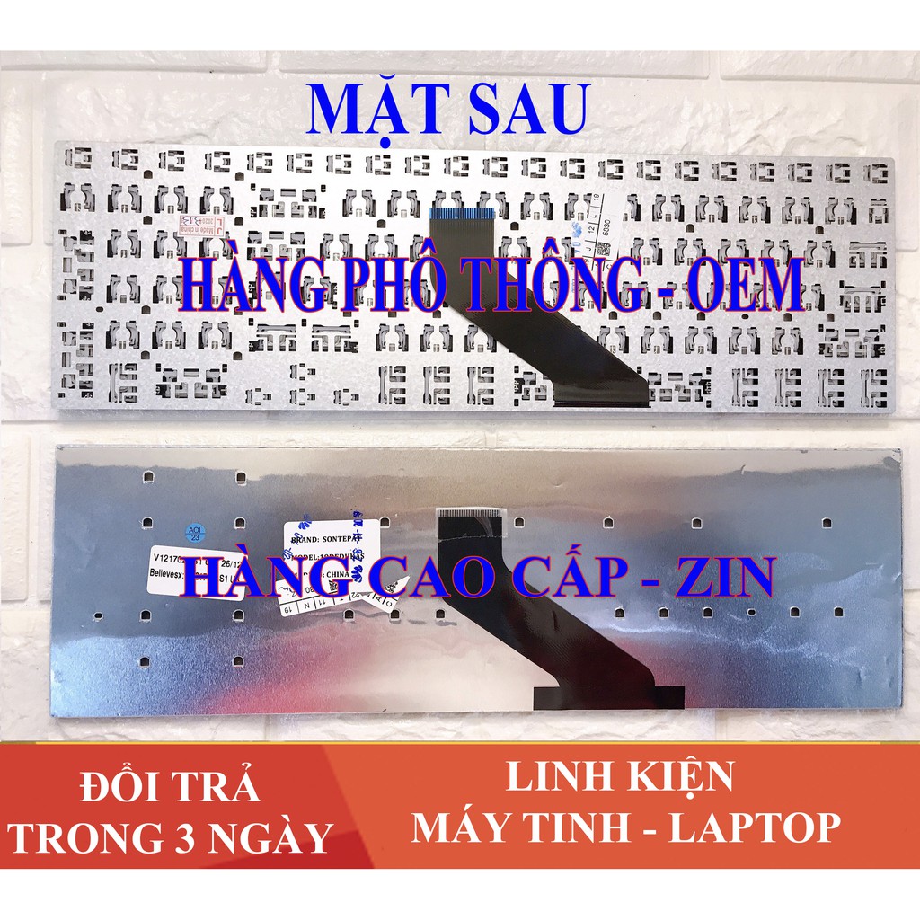 Bàn Phím Laptop Acer 5830 E5-551 V3-571 E5-531 E5-572 ES1-531 E5-571 (Phím Trong Máy Phải Hàn DÀNH CHO THỢ)