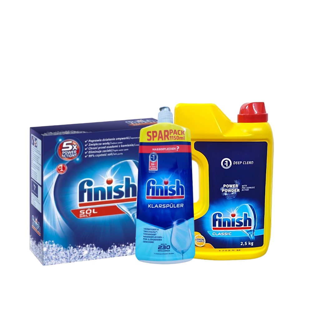 Combo Viên rửa bát Finish