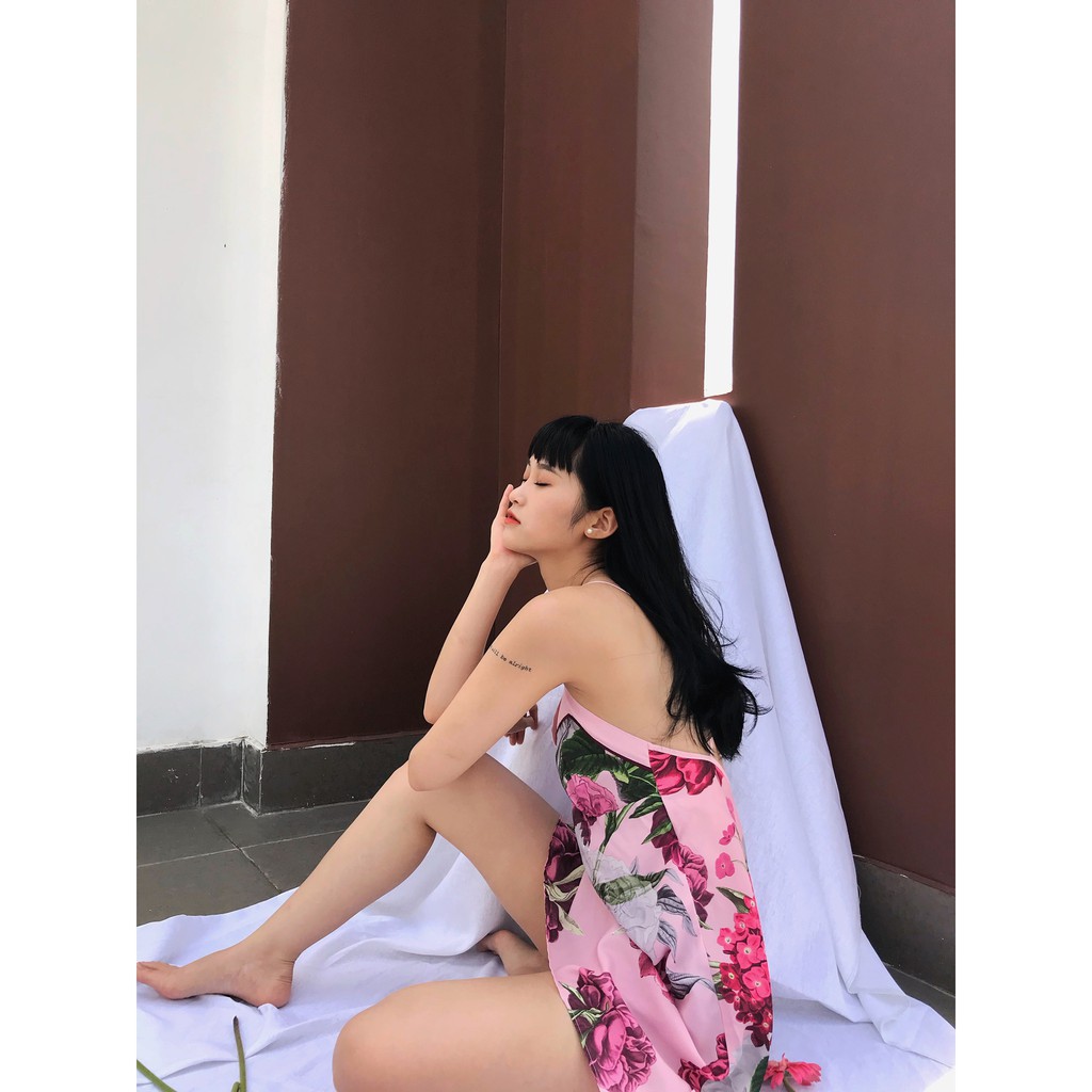 Đầm Phi Lụa Cao Cấp Ted Baker