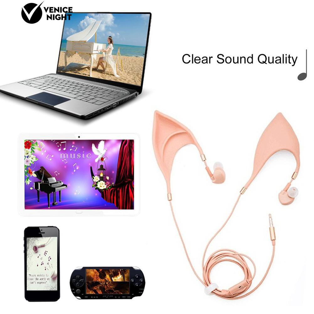 Tai Nghe Hình Tai Yêu Tinh 3.5 Mm Cho Phái Nữ | BigBuy360 - bigbuy360.vn