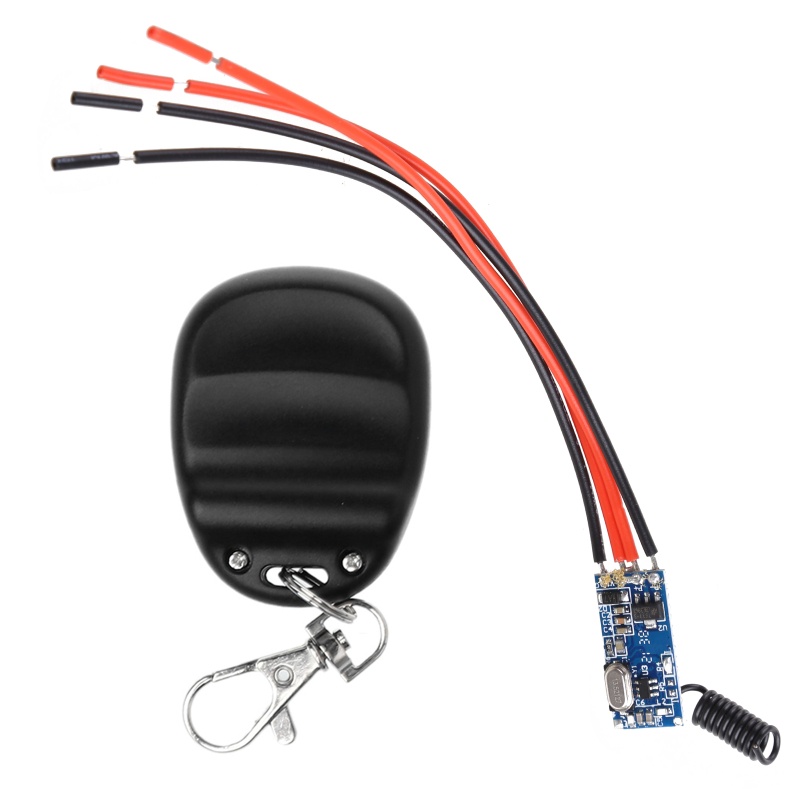 Bộ Rơ Le Công Tắc DC3 7V 3V 5V 6V 7V 9V 12V 433MHz Điều Khiển Từ Xa