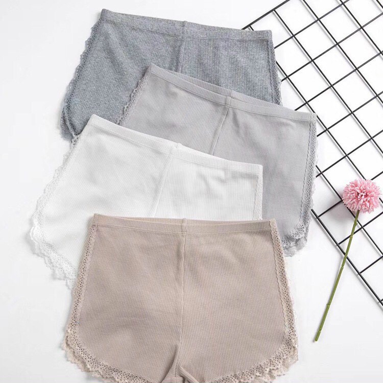 Quần Mặc Váy - Hàng Mới Quần Lót Ngủ Mặc Váy Gân Tăm Viền Ren Xinh Xắn Cho Bạn Nữ 561 | BigBuy360 - bigbuy360.vn