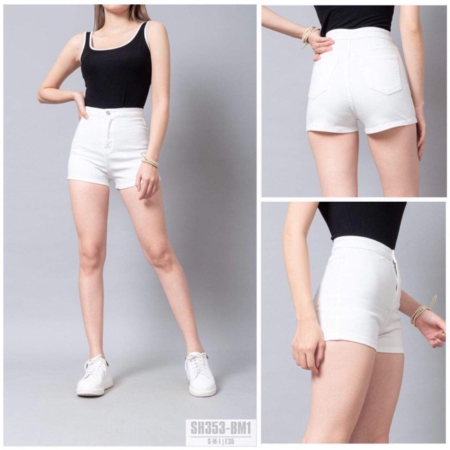 Quần short lưng siêu cao- hình chính chủ | BigBuy360 - bigbuy360.vn
