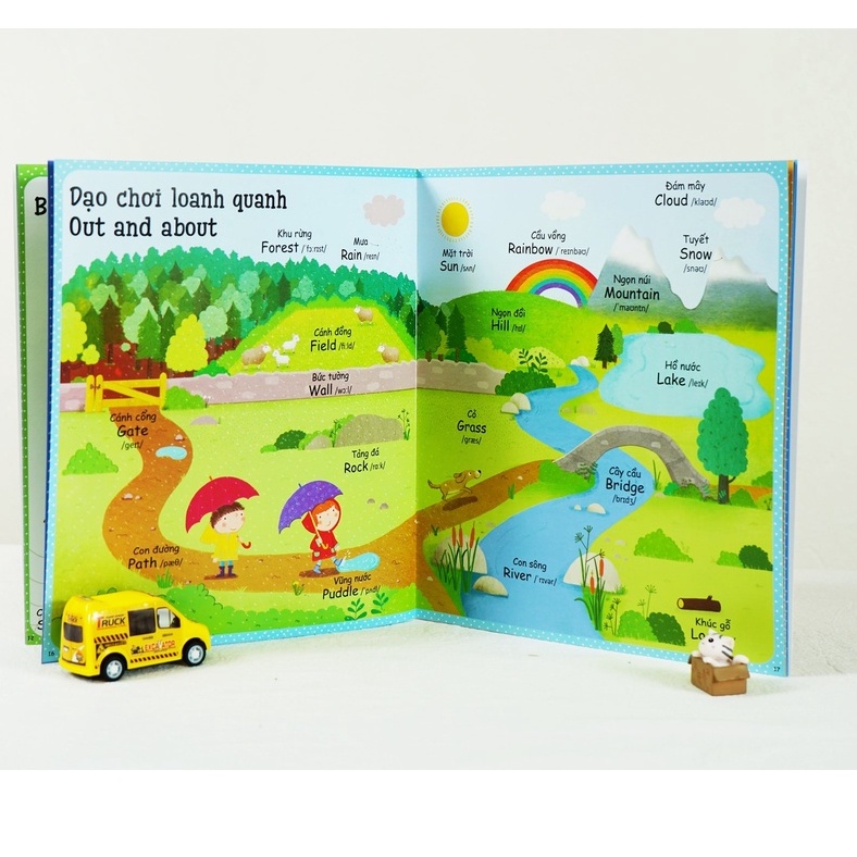 Sách - Combo 6 quyển Cuốn sách từ vựng đầu tiên của tôi - My first word book