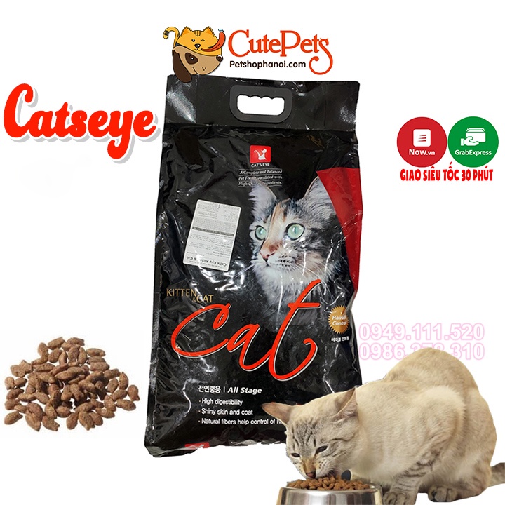 Thức ăn cho mèo hàn Quốc Hạt Catsrang, Catseye, Cats On, Natural Born Gói Một cân - CutePets